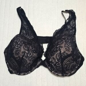 Thirdlove black lace contour bra sz 40D underwire